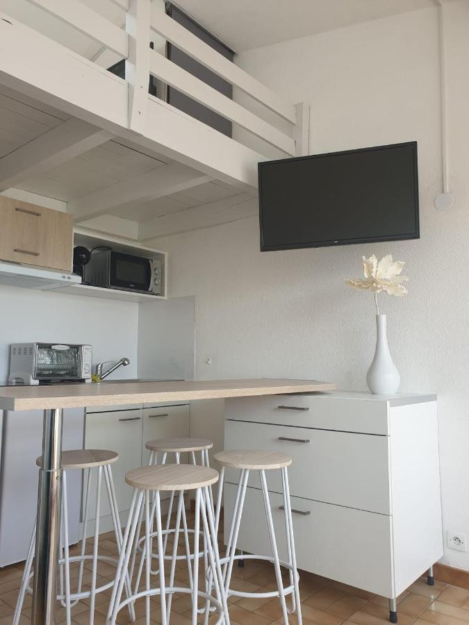 Studio Meuble Cap D Agde Avec Tres Belle Vue Sur Le Port ภายนอก รูปภาพ